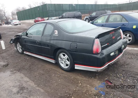 2002 Chevrolet Monte Carlo Ss z USA, uszkodzony, nr VIN 2G1WX15K529270476